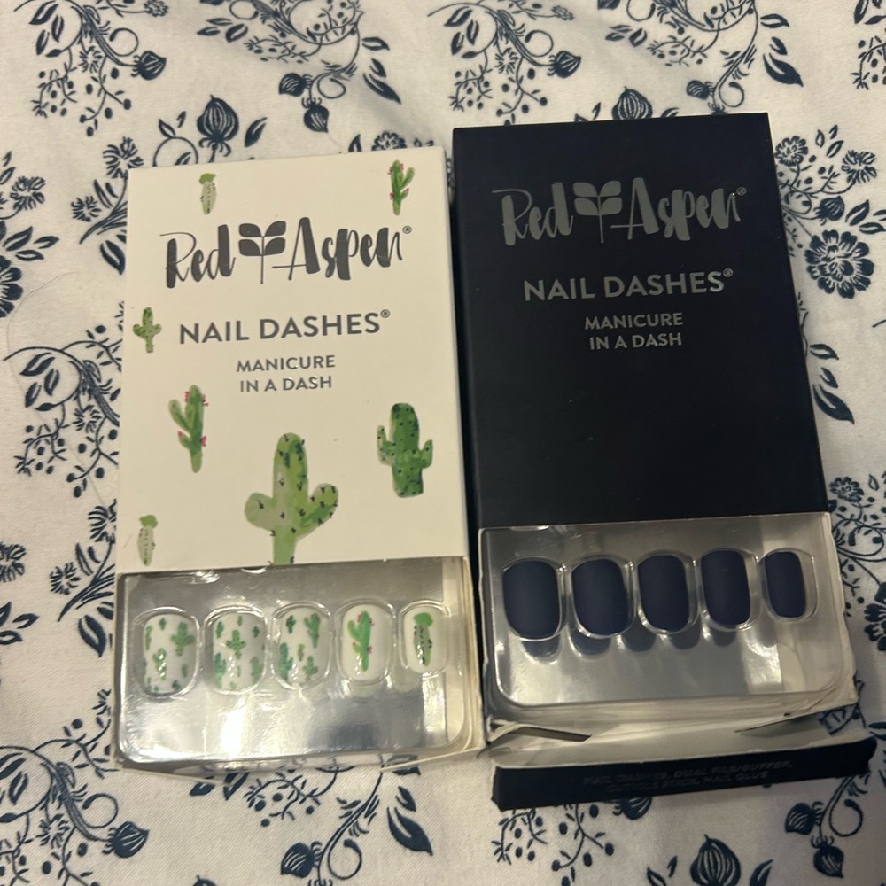 Brand New Red Aspen Nails set of 2